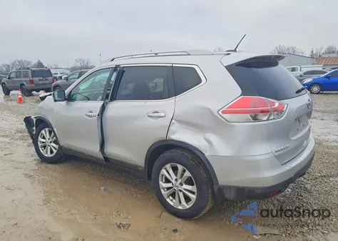 2015 Nissan Rogue S z USA, uszkodzony, nr VIN 5N1AT2MVXFC754832